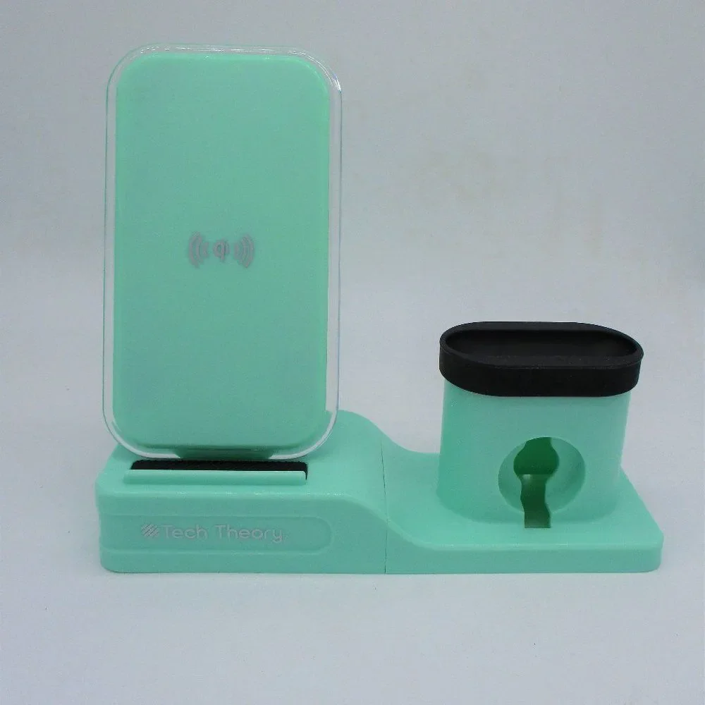 Aduro 3-in-1 Qi Wireless Desktop Charging Station